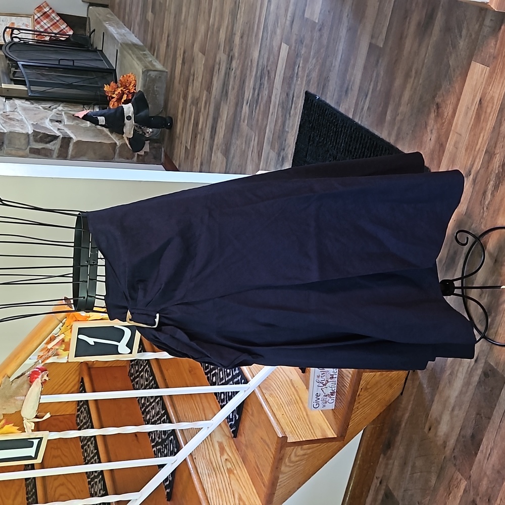 👗VINCE NAVY  WRAP SKIRT